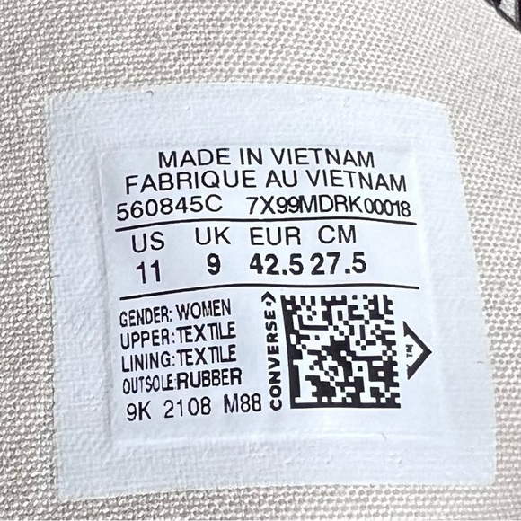 Converse NEW Chuck Taylor All Star Lift Hi Women's Shoe Size 11 #B1357 - Picture 8 of 10